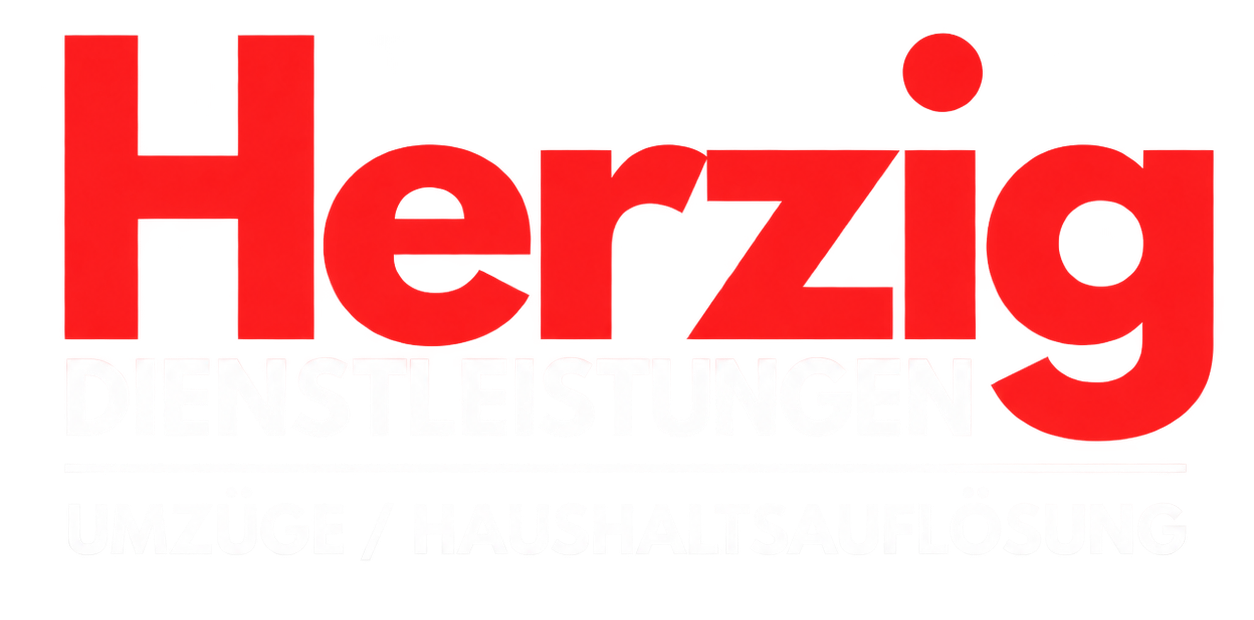 Herzig Dienstleistungen – Logo mit Schriftzug Umzüge und Haushaltsauflösung