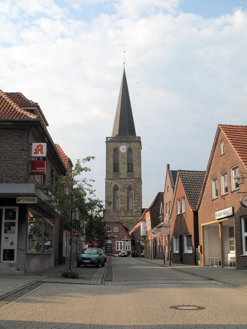 St.-Andreas-Kirche · Emsbüren – Ortsfoto für die Umzugsseite von Herzig Dienstleistungen