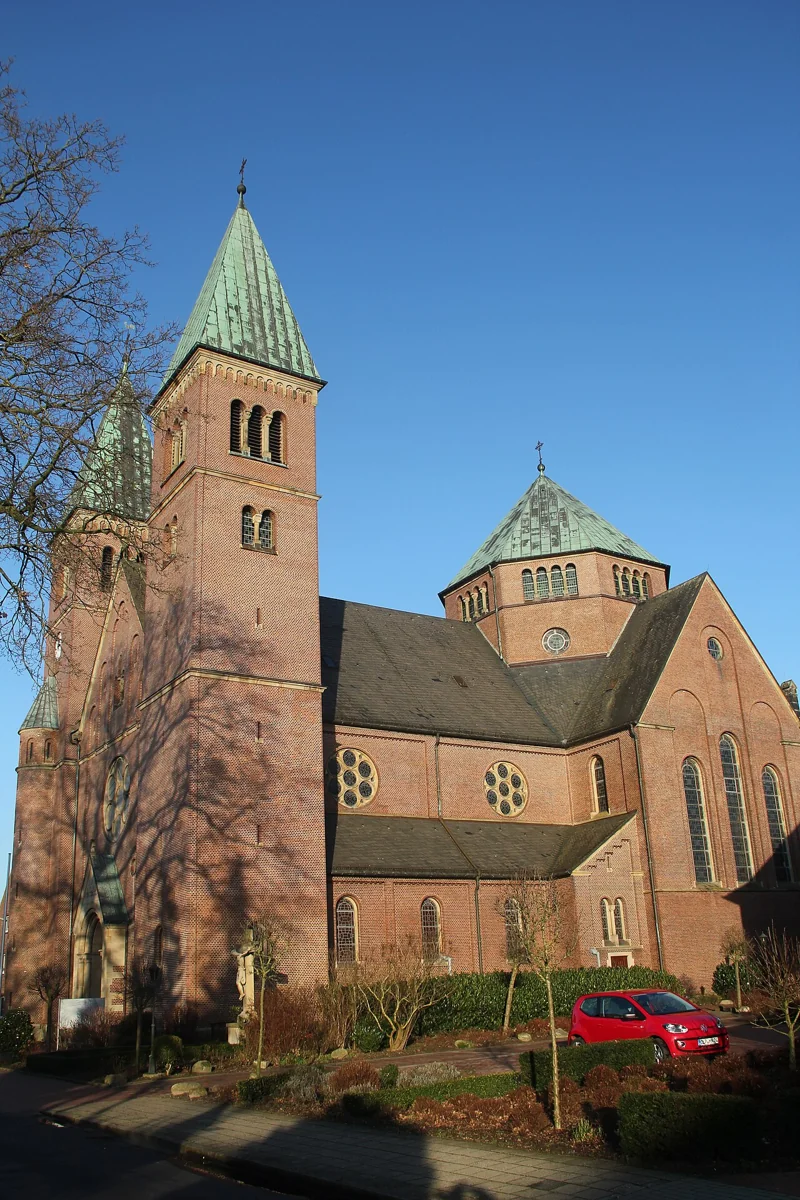 St.-Nikolaus-Kirche · Rhede (Ems) – Ortsfoto für die Umzugsseite von Herzig Dienstleistungen