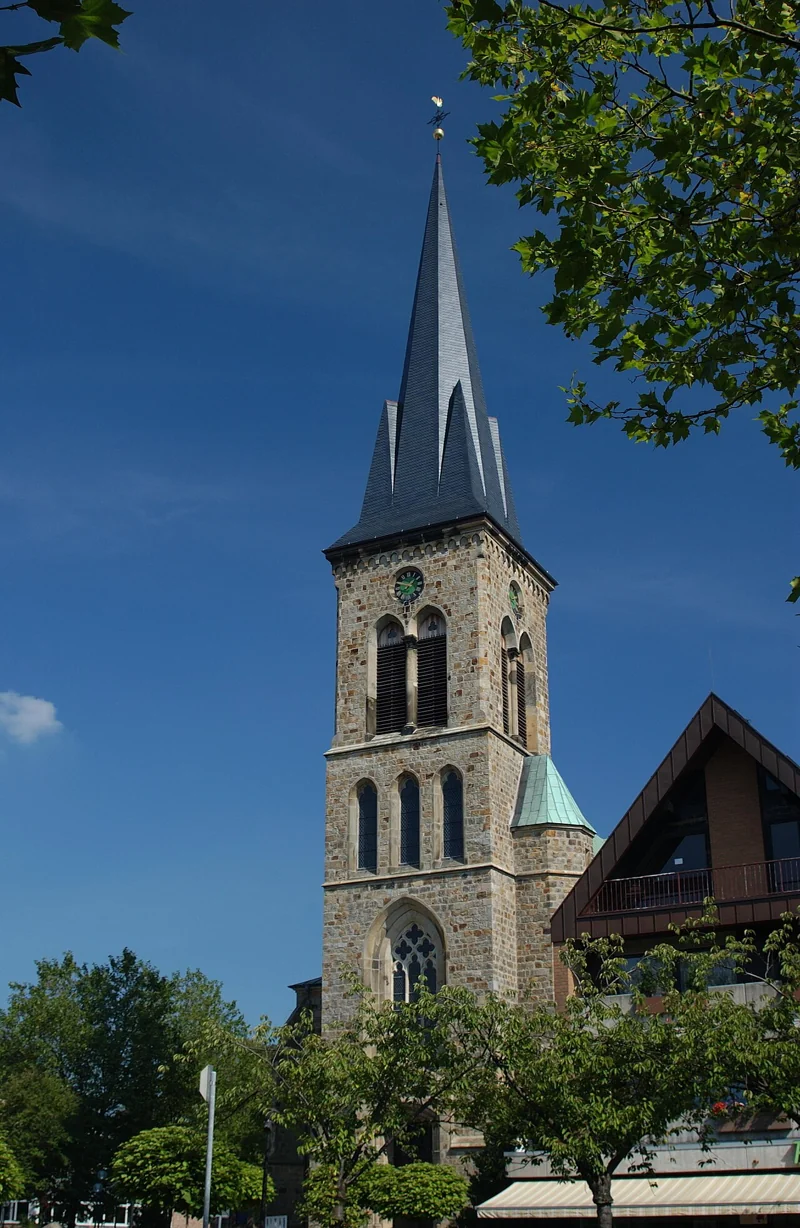 St.-Cyriakus-Kirche · Salzbergen – Ortsfoto für die Umzugsseite von Herzig Dienstleistungen