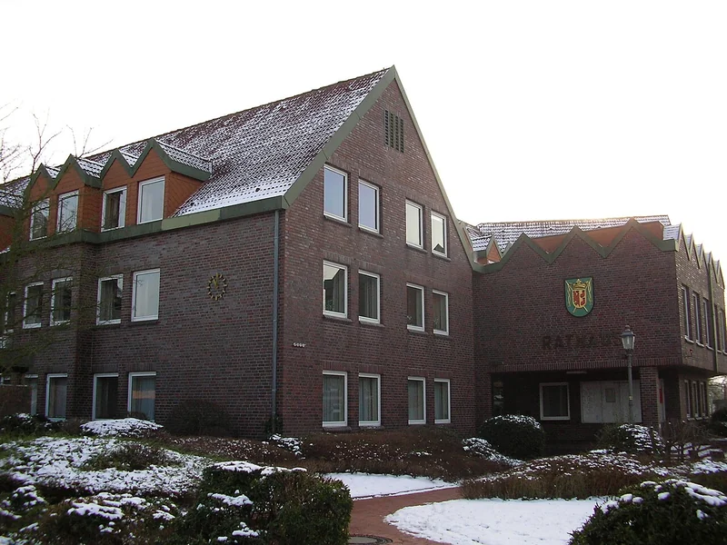 Rathaus in Wittmund – Ortsfoto für die Umzugsseite von Herzig Dienstleistungen